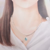 silver  スリーピングビューティートルコ石　ペンダントトップ☆