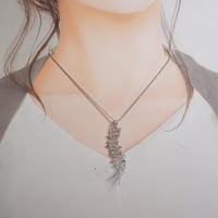 silver 音符のペンダントトップ