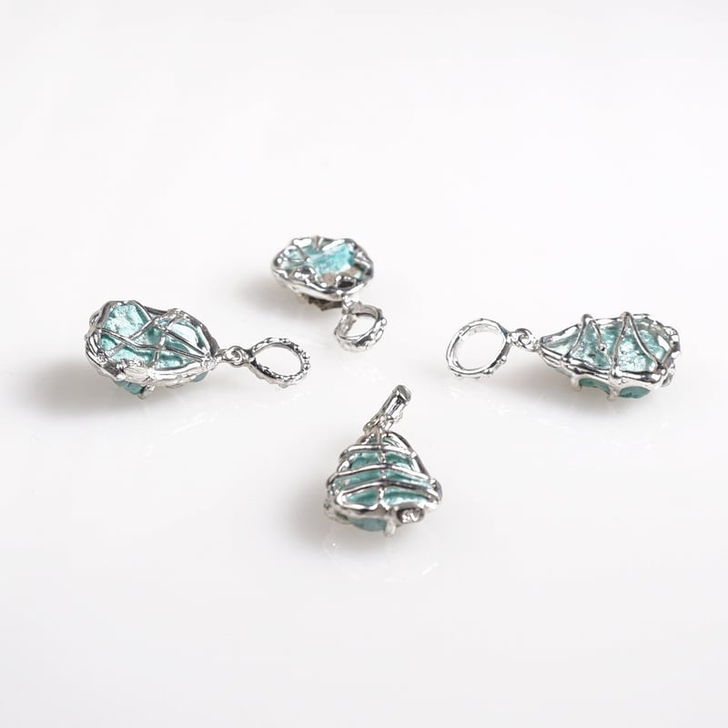 silver トルコ石原石 ペンダントトップ☆ | 鋳金工房