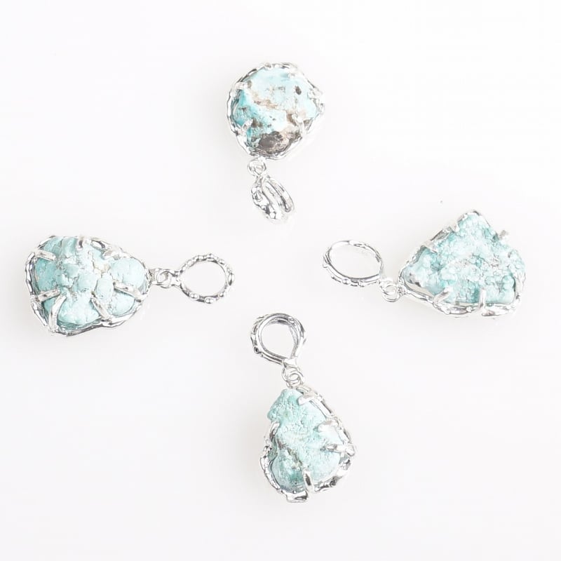 silver トルコ石原石 ペンダントトップ☆ | 鋳金工房
