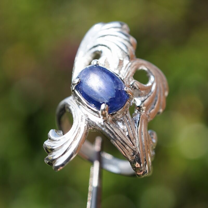 silver カイヤナイト 指輪 | 鋳金工房