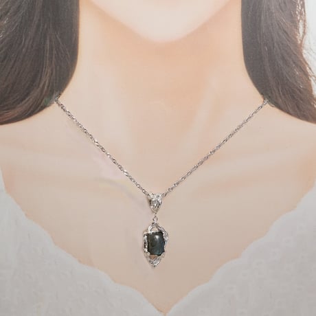 silver  ラブラドライト　ペンダントトップ