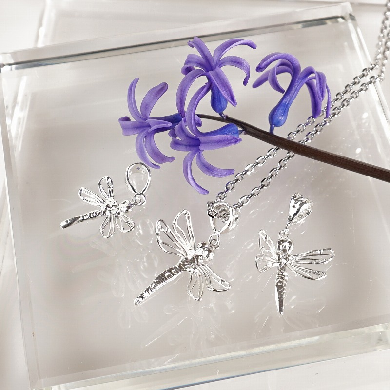 silver ペンダントトップ トンボ⭐︎ | 鋳金工房~k18/silver