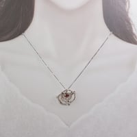 silver  ガーネット　ペンダントトップ 兼ブローチ⭐️