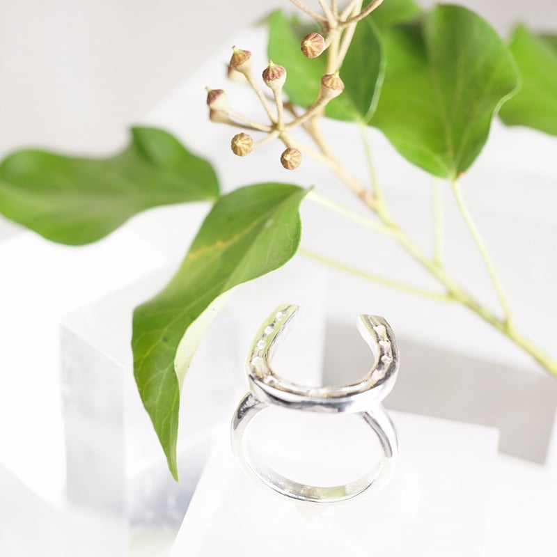 silver 馬蹄形リング⭐️ | 鋳金工房