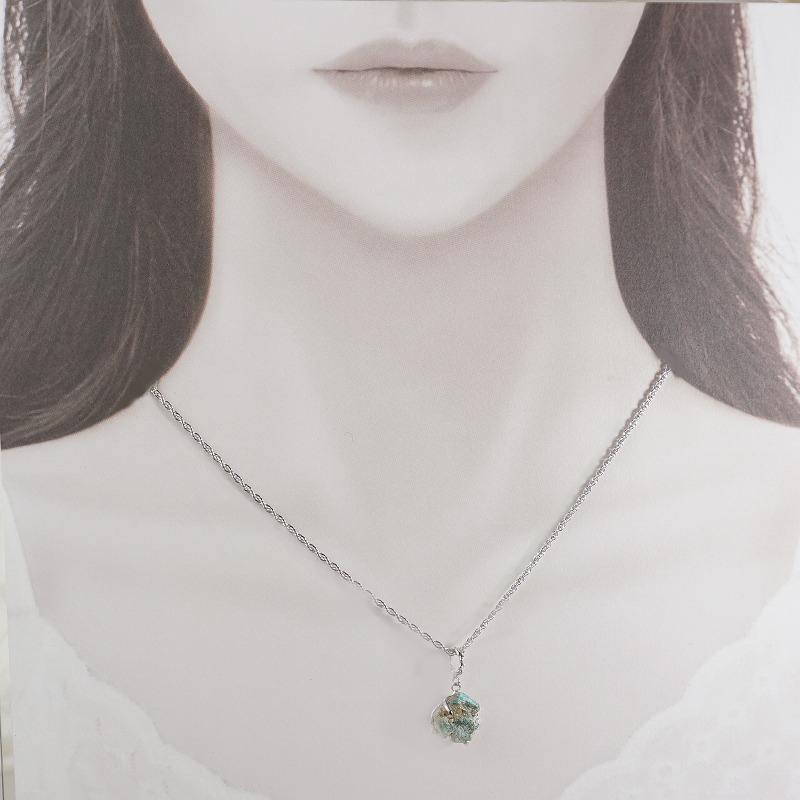 silver トルコ石原石 ペンダントトップ☆ | 鋳金工房~k18/silver