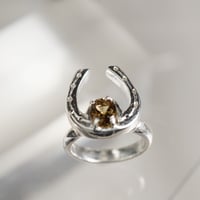 silver クリソベリル 指輪 《馬蹄形》⭐️