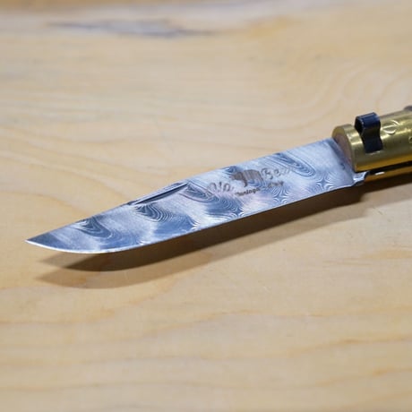 DAMASCUS STEEL 【OLIVEHANDLE  M】9305/19_LU