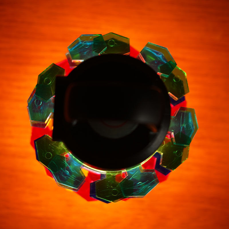 アクリルランタンシェード【SKYFIRE カラフル】【レッドレンザー アクリルランタンシェード【SKYFIRE カラフル】【レッドレンザー