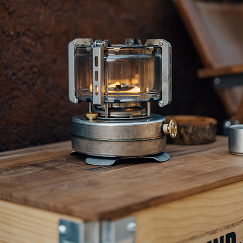 Springhill ランプストーブ PANGU LAMP STOVE シルバー PANGU LAMP STOVE -Goout Springhill- | MaveRick-