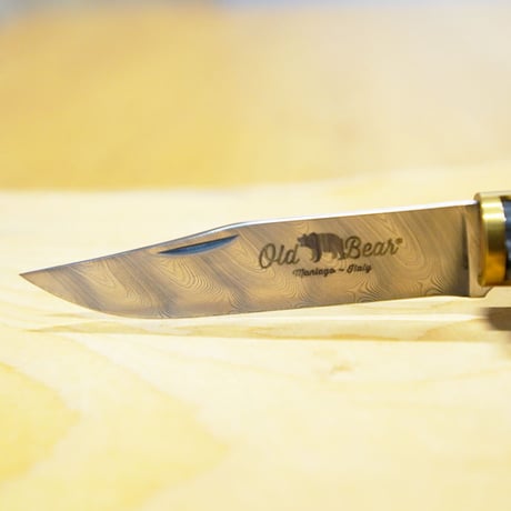 DAMASCUS STEEL 【OLIVEHANDLE  M】9305/19_LU