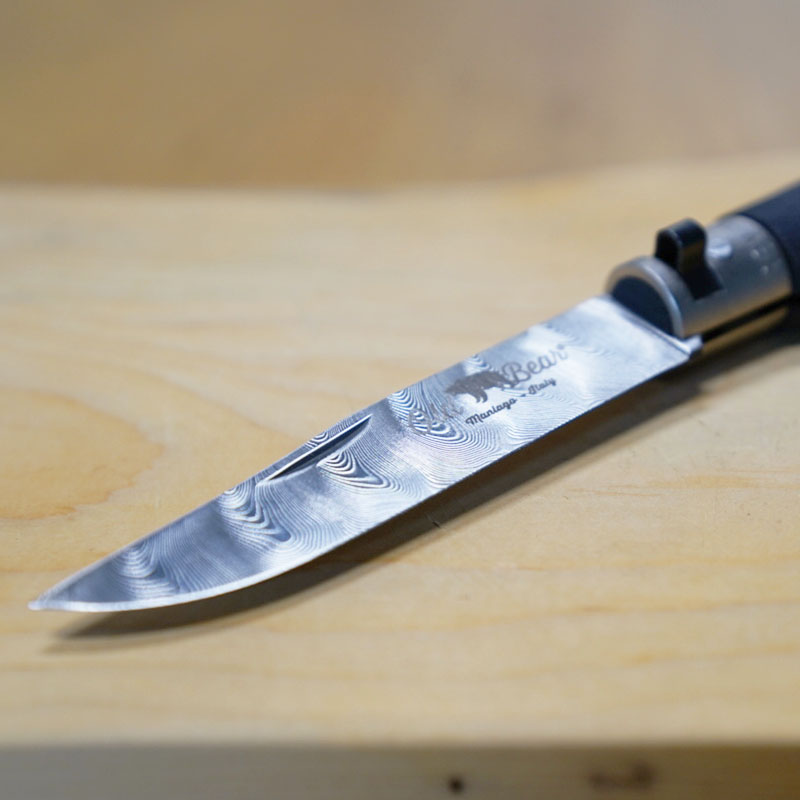 DAMASCUS STEEL【 BLACKHANDLE M】9305/19_MNK | Mav