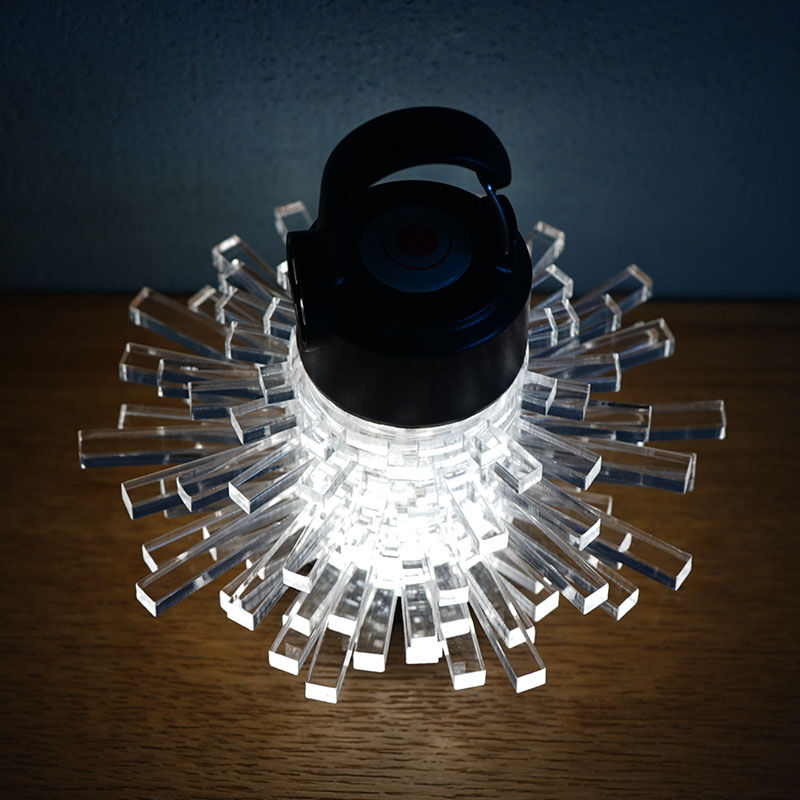 ボンボネロ ランタンシェード レトロミックス パープル×レッド