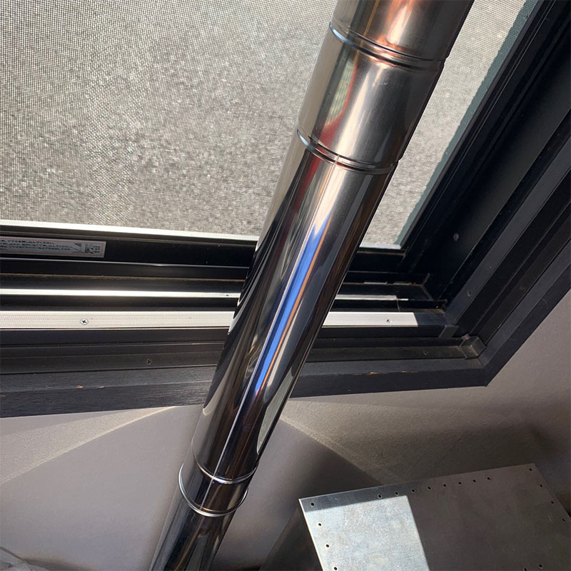 煙突6cm用 40cm【MPS-02 / MPS-01 / Hori3 / MINIpro専用