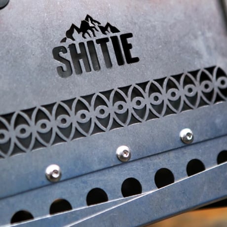 SHITIE チタン製焚き火台 二次燃焼機構付き