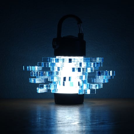 アクリルランタンシェード【SNOW BLUE】【レッドレンザーML4専用】