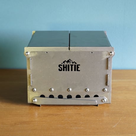 SHITIE チタン製焚き火台 二次燃焼機構付き