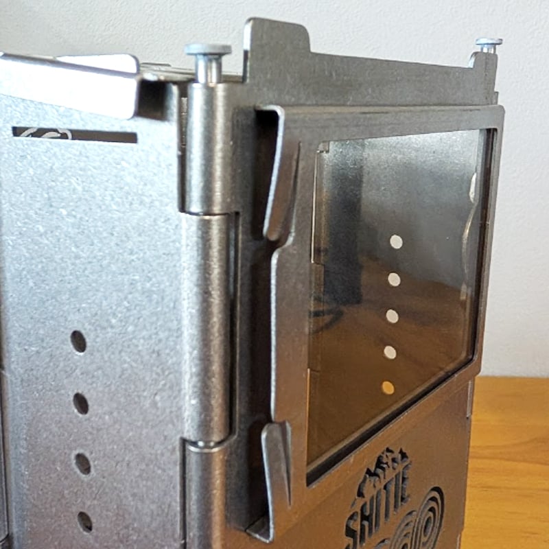 予約販売終了】SHITIE チタン製BOXストーブ | MaveRick-OUTDOOR SHOP