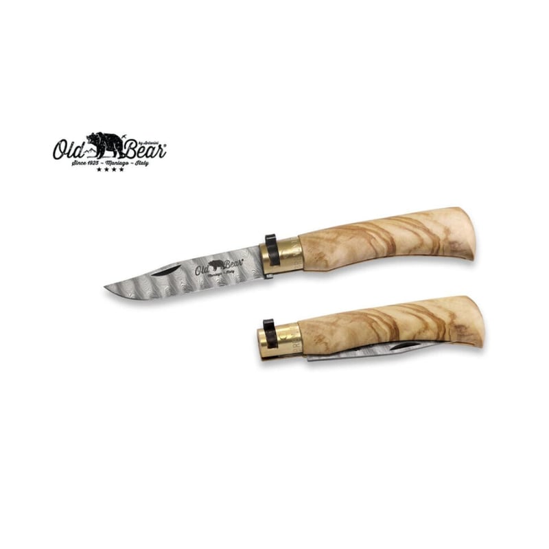 DAMASCUS STEEL 【OLIVEHANDLE M】9305/19_LU | Mav DAMASCUS STEEL 【OLIVEHANDLE M】9305/19_LU | Mav