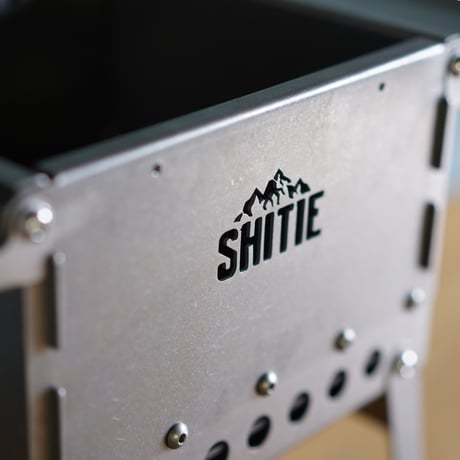 SHITIE チタン製焚き火台 二次燃焼機構付き