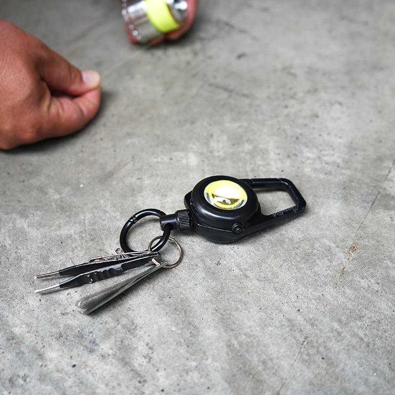カラビナリールライト | MaveRick-OUTDOOR SHOP