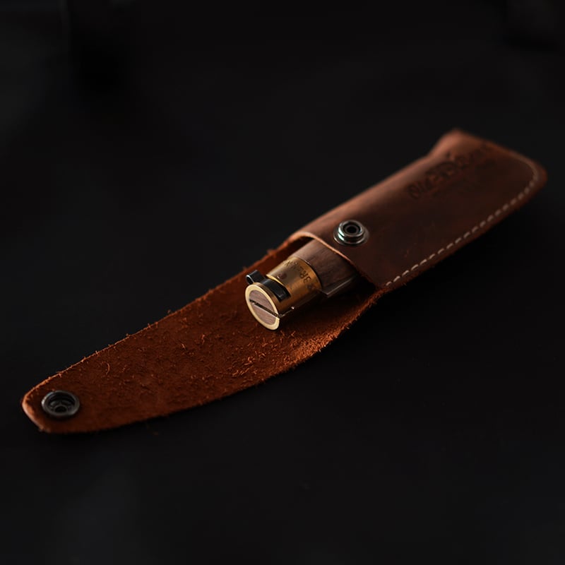 レア　未使用　超美品　　　　　　　オランダ　g&g バンブーロッド革ケース付き レザーケースL FO.9300/16_CX | MaveRick-OUTDOOR SHOP