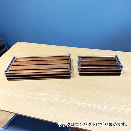 折り畳み3段ラック【Mサイズ/Lサイズ】