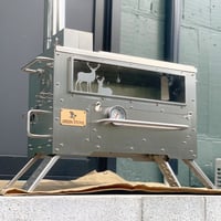 【生産終了】Hori3 DEER Ver.【ペレット薪ストーブ／収納バッグ付き 鹿柄】【説明必読】