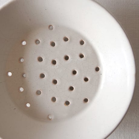 フランスの白釉の然りげ無く綺麗なベリーボウル FRANCE／BOWL  F273