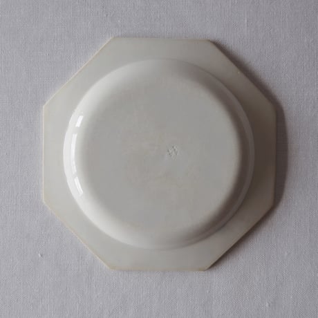 クレイユ エ モントロー／小さなオクトゴナルプレート CREIL ET MONTEREAU／PLATE C36