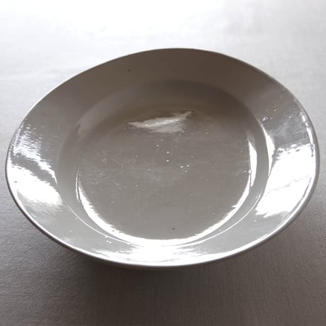 フランスのしっとりとした古いオーバルプレート FRANCE／OVAL PLATE F74
