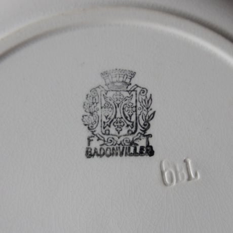 バドンヴィレ／プレート 2枚セット BADONVILLER／PLATE SET BA1