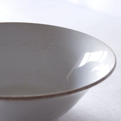 フランスの清らかな雰囲気の古い大きなボウル FRANCE／BOWL F70
