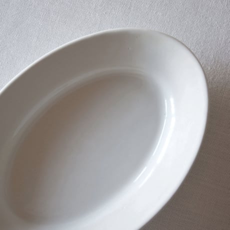 フランスの小さくて枯れた素朴なオーバルプレート FRANCE／OVAL PLATE F207