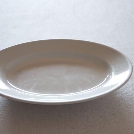 フランスの古い小さめのオーバルプレート FRANCE／OVAL PLATE F153