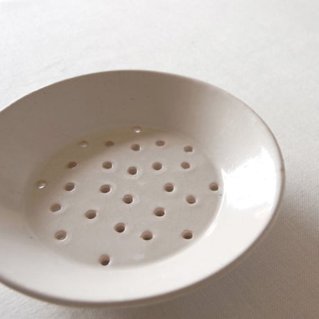 フランスの白釉の然りげ無く綺麗なベリーボウル FRANCE／BOWL  F273