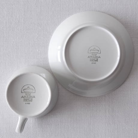 アラビア／キルタ ティーカップ＆ソーサー  ARABIA／KILTA TEA CUP & SAUCER A36