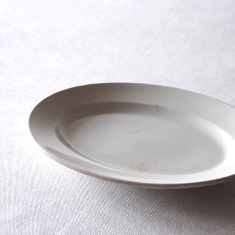クレイユ エ モントロー／良い佇まいの小ぶりのオーバルプレート CREIL ET MONTEREAU／PLATE C96