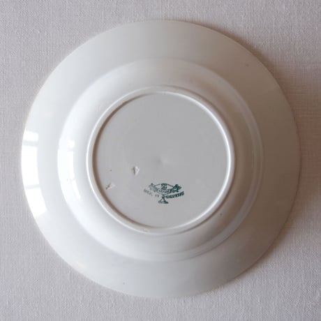 クレイユ エ モントロー／深さのある美しいプレート CREIL ET MONTEREAU／PLATE C177