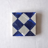デルフト／古い市松紋のタイル  DELFT／TILE D3