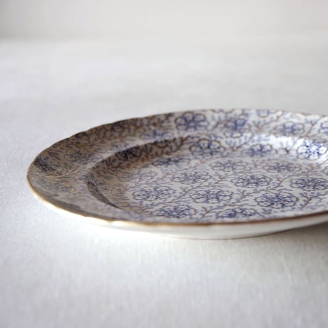 ボルドー／シックで可憐なデザートプレート BORDEAUX JOHNSTON & CIE／PLATE B54