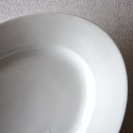 フランスの優美な古いオーバルプレート FRANCE／OVAL PLATE F157