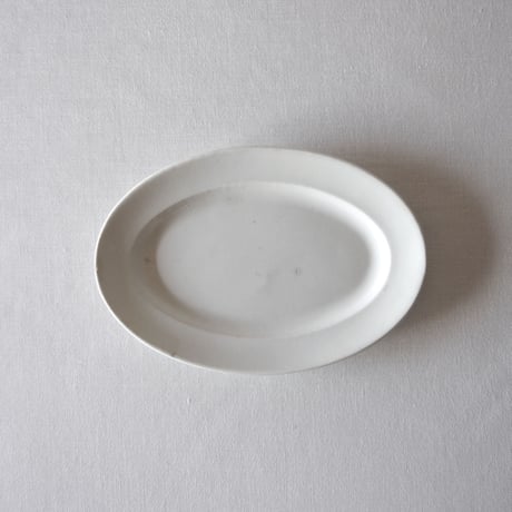 ジアン／枯れた小ぶりのオーバルプレート GIEN／PLATE G61