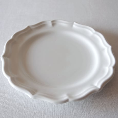 ジアン／ぽてっとやわらかい花リムプレート GIEN／PLATE G44