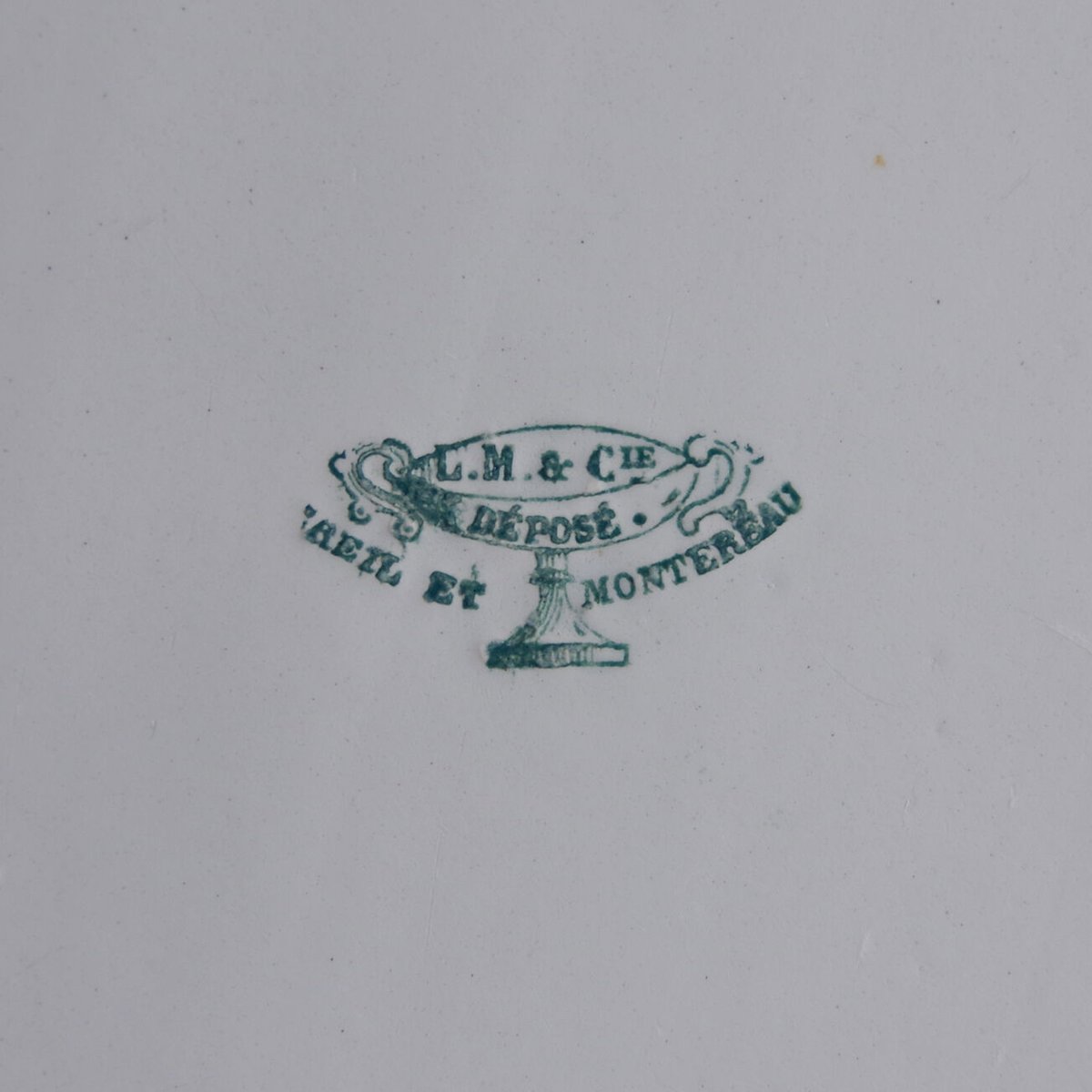Creil Et Montereau/oval plate クレイユモントロー窯 クレイユ エ モントロー／オーバルプレート CREIL ET MONTEREAU／OVAL P