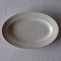 フランスの小さな古いオーバルプレートFRANCE／OVAL PLATE F5