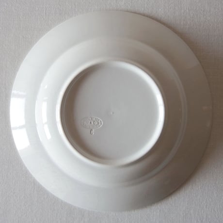 UetC サルグミンヌ／儚く枯れた美しい深さのあるプレート UetC SARREGUEMINES／PLATE  S47