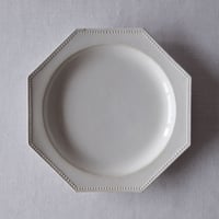 クレイユ エ モントロー／小さなオクトゴナルプレート CREIL ET MONTEREAU／PLATE C36