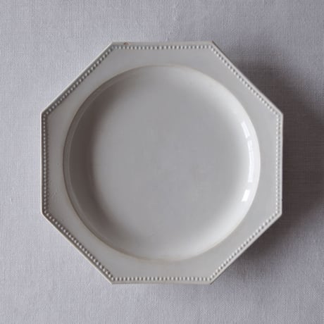 クレイユ エ モントロー／小さなオクトゴナルプレート CREIL ET MONTEREAU／PLATE C36