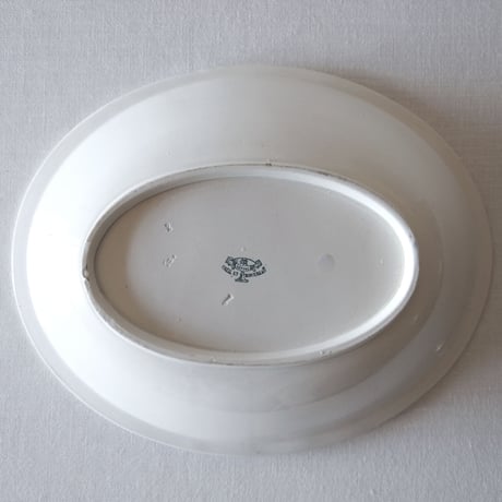 クレイユ エ モントロー／可憐な雰囲気のオーバルのボウル CREIL ET MONTEREAU／OVAL BOWL C159